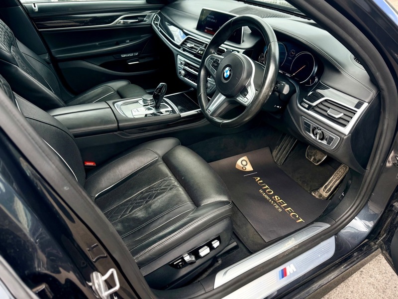 BMW 7 Series 3.0 730D Exclusive Euro 6 Ss Rear Dvd Grey #11