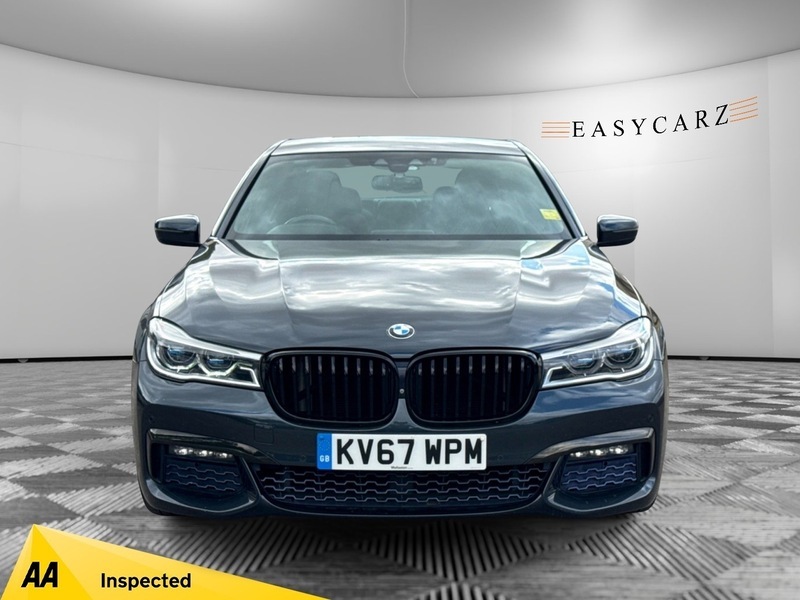 BMW 7 Series 740D Xdrive M Sport Grey #2
