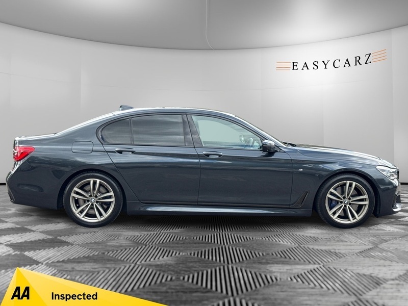 BMW 7 Series 3.0 730D Exclusive Euro 6 Ss Rear Dvd Grey #7