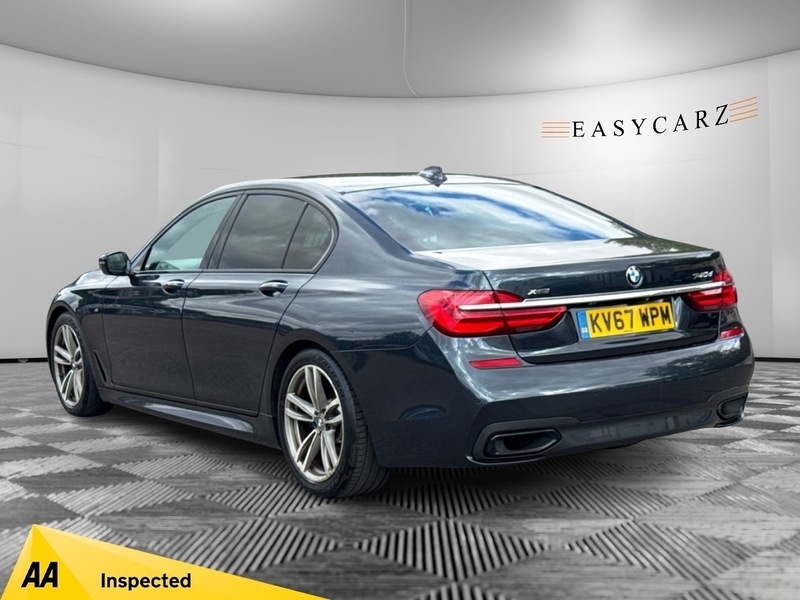 BMW 7 Series 740D Xdrive M Sport Grey #5