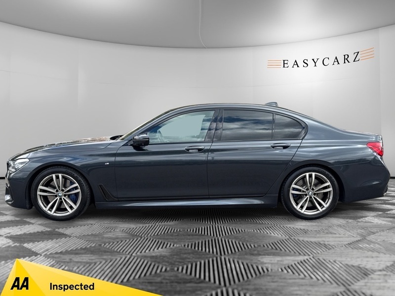 BMW 7 Series 740D Xdrive M Sport Grey #6