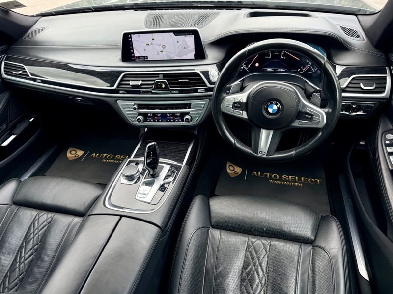 BMW 7 Series 3.0 730D Exclusive Euro 6 Ss Rear Dvd Grey #14