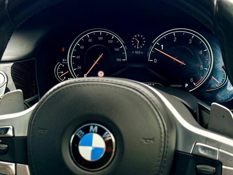 BMW 7 Series 3.0 730D Exclusive Euro 6 Ss Rear Dvd Grey #35