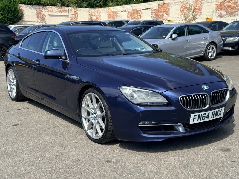 BMW 6 Series Gran Coupe Saloon 3.0 640D M Sport Gran Coupe 201515 Blue #2