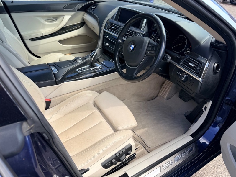 BMW 6 Series Gran Coupe Saloon 3.0 640D M Sport Gran Coupe 201515 Blue #5