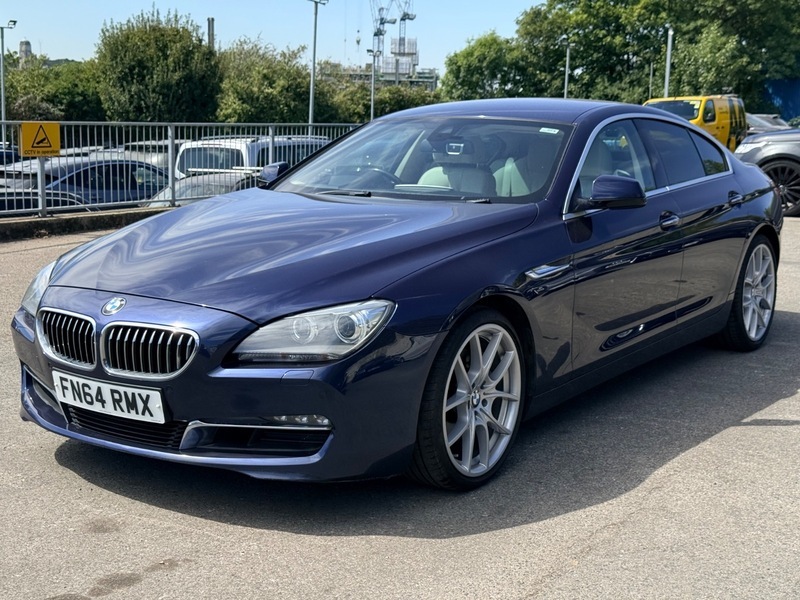 BMW 6 Series Gran Coupe Saloon 3.0 640D M Sport Gran Coupe 201515 Blue #1