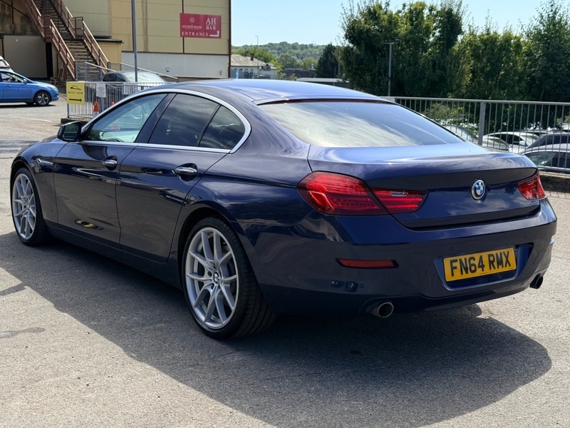 BMW 6 Series Gran Coupe Saloon 3.0 640D M Sport Gran Coupe 201515 Blue #3