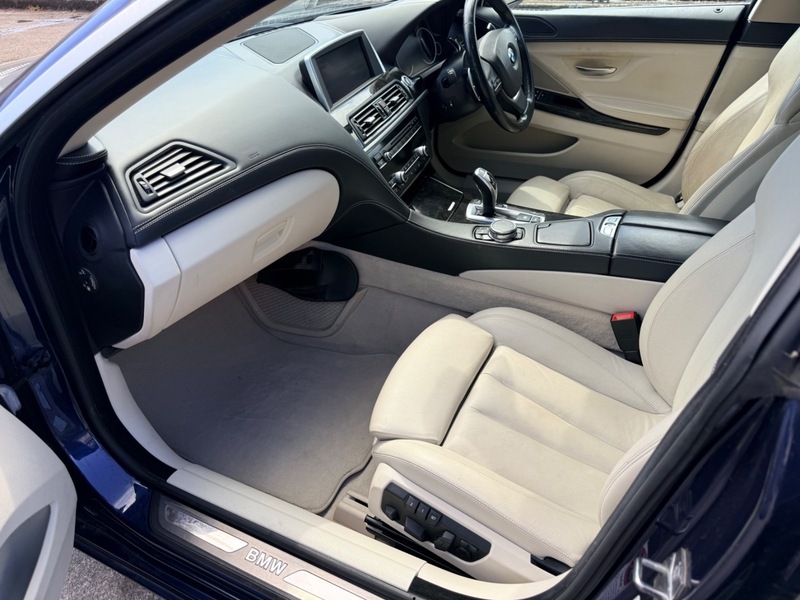 BMW 6 Series Gran Coupe Saloon 3.0 640D M Sport Gran Coupe 201515 Blue #6