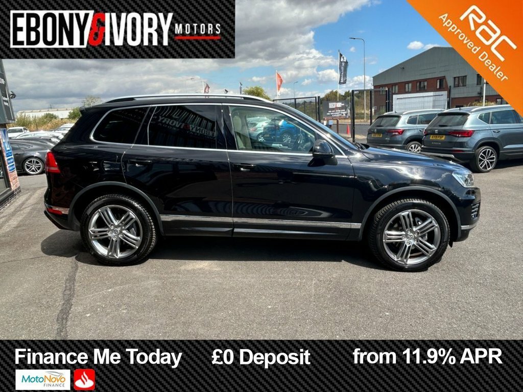 Volkswagen Touareg 3L R-line HG66MPV Black #6