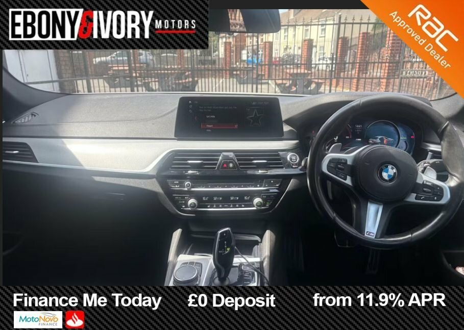 BMW 5 Series 2.0 M Sport Euro 6 Ss Blue #3