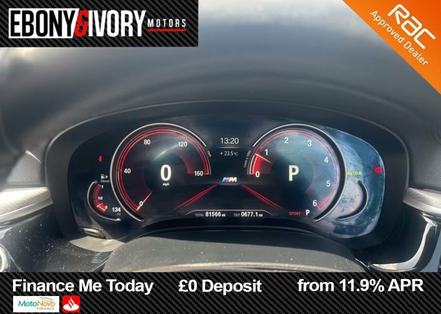 BMW 5 Series 2.0 M Sport Euro 6 Ss Blue #5