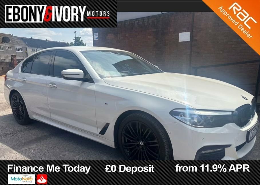BMW 5 Series 2.0 M Sport Euro 6 Ss Blue #2