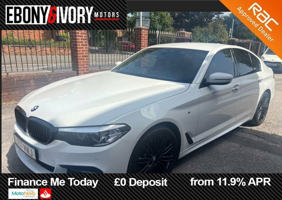 BMW 5 Series 2.0 M Sport Euro 6 Ss Blue #1
