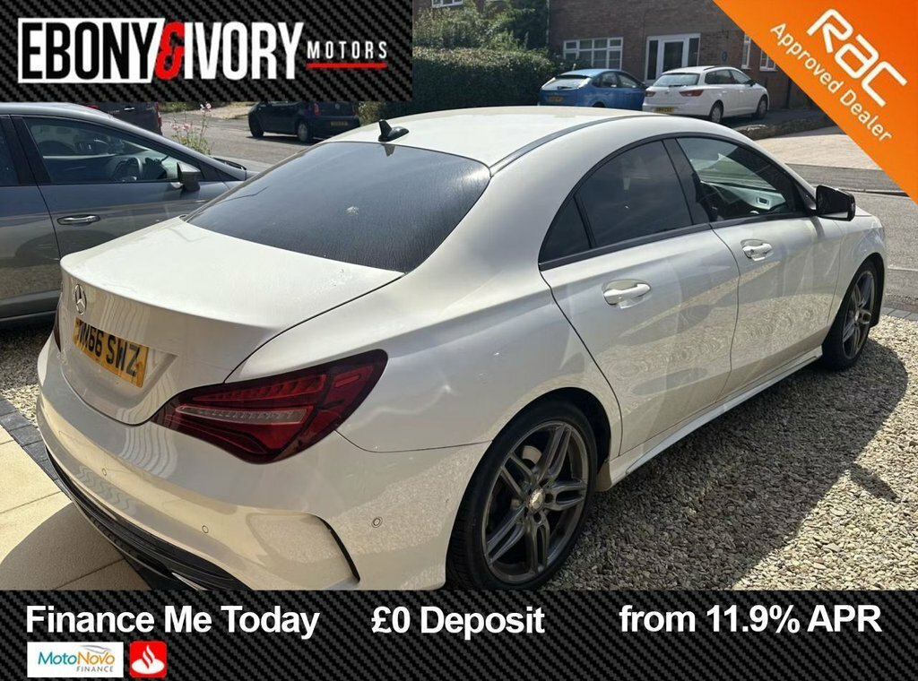 Mercedes-Benz CLA Class 2.1L Amg Line White #4