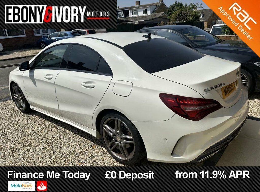 Mercedes-Benz CLA Class 2.1L Amg Line White #3