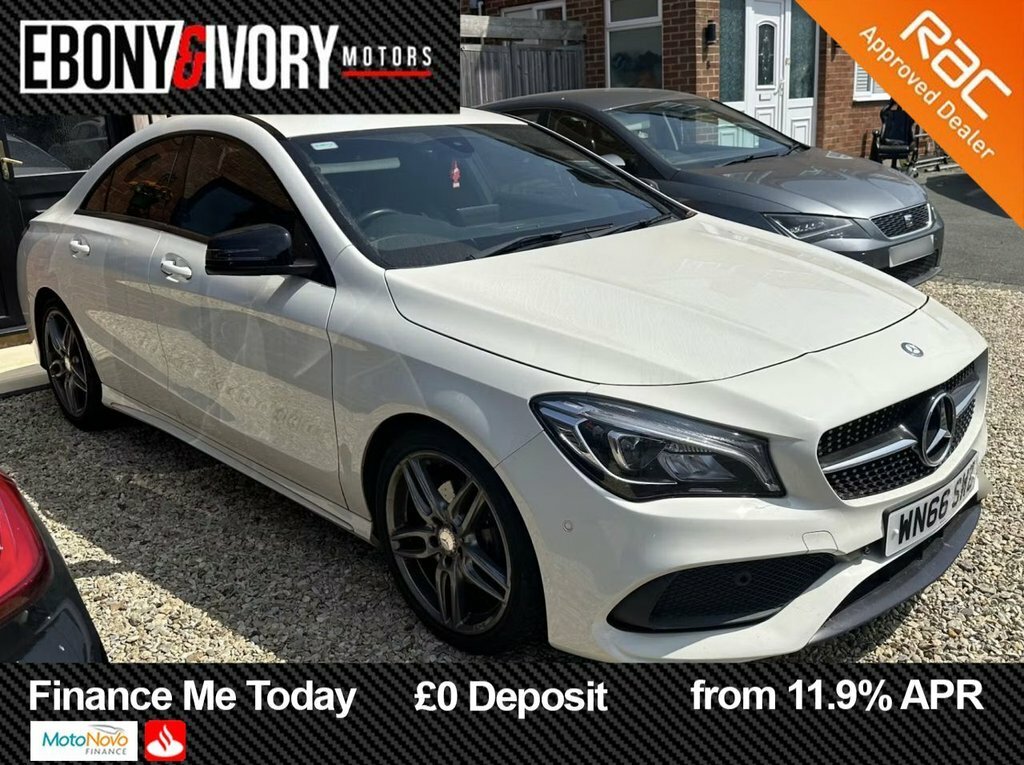 Mercedes-Benz CLA Class 2.1L Amg Line White #2