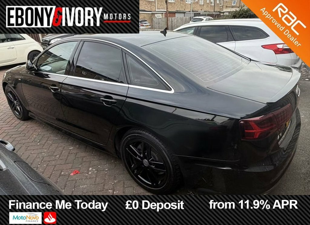 Audi A6 Saloon 2L S Line Black #3