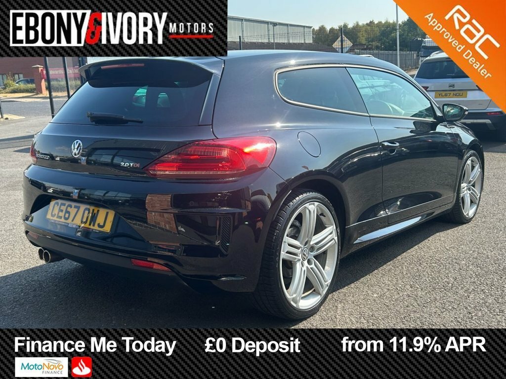 Volkswagen Scirocco 2L R-line CE67OWJ Black #5