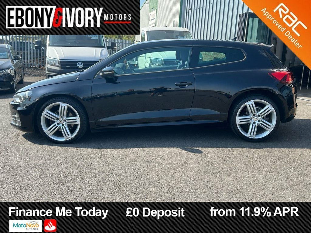 Volkswagen Scirocco 2L R-line CE67OWJ Black #2