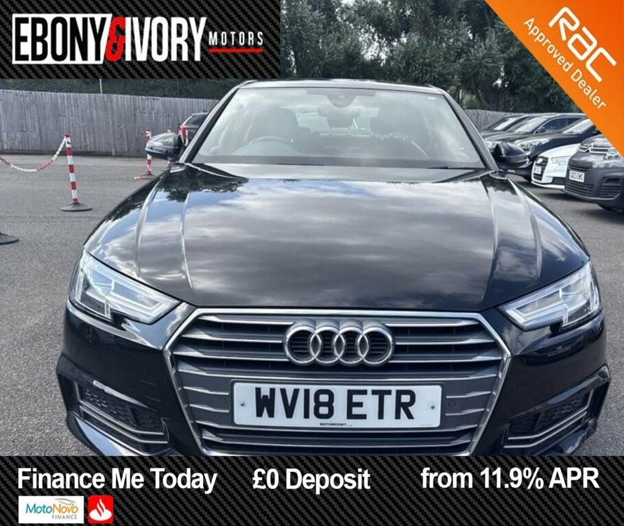 Audi A4 1.4L S Line Black #2