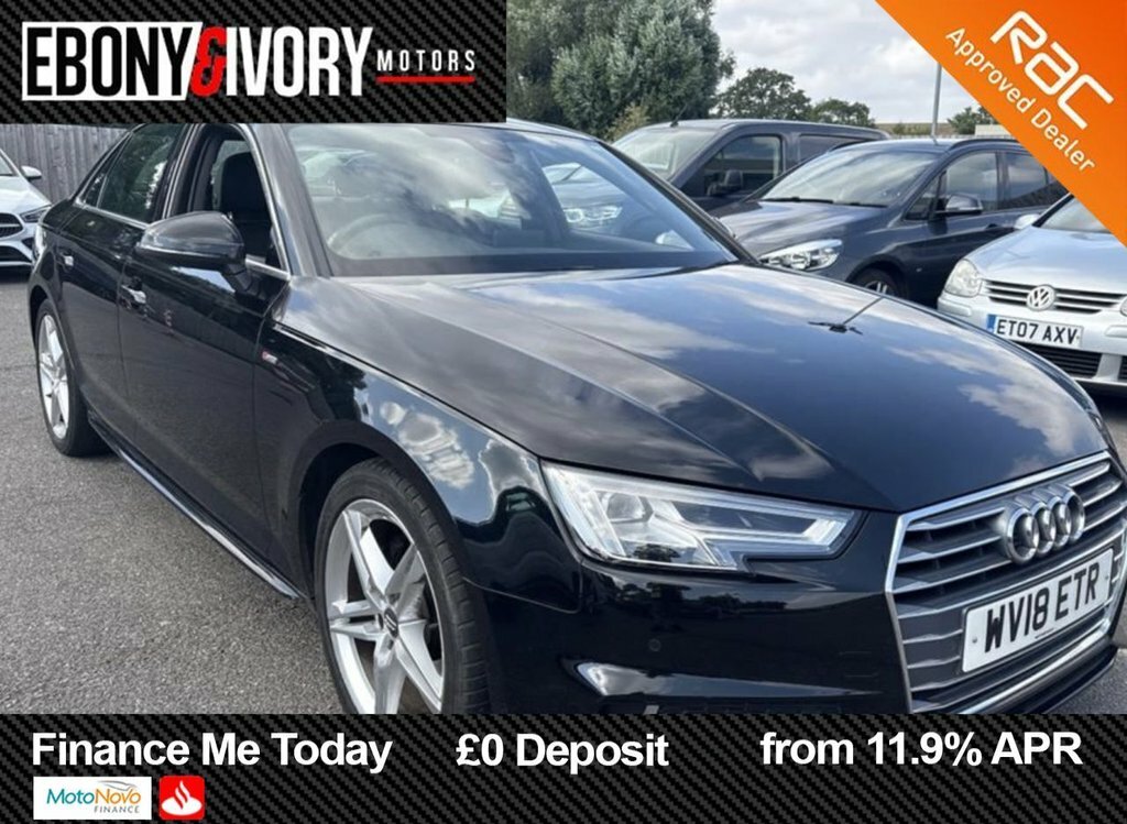 Audi A4 1.4L S Line Black