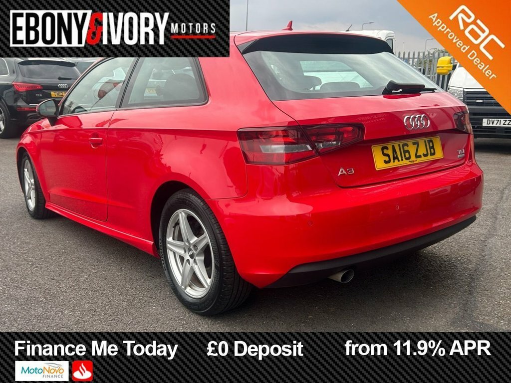 Audi A3 1.6L Se Technik SA16ZJB Red #3