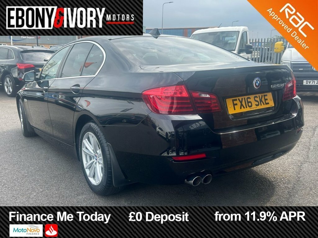 BMW 5 Series 2L Se Black #3