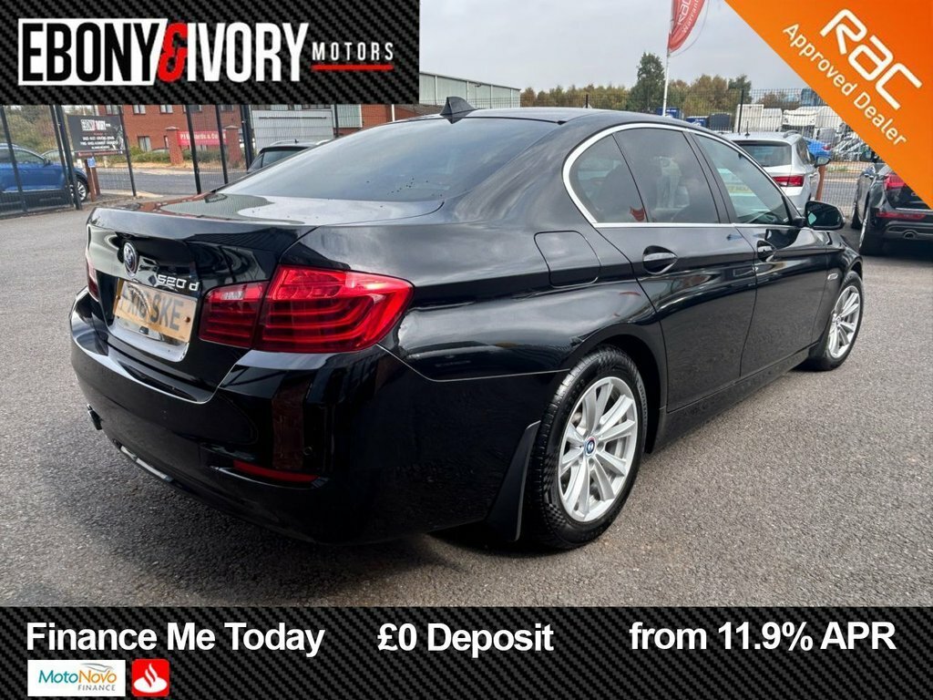 BMW 5 Series 2L Se Black #5