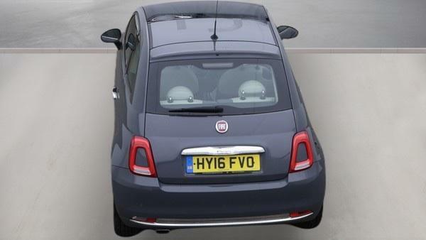 Fiat 500 Lounge Grey #6