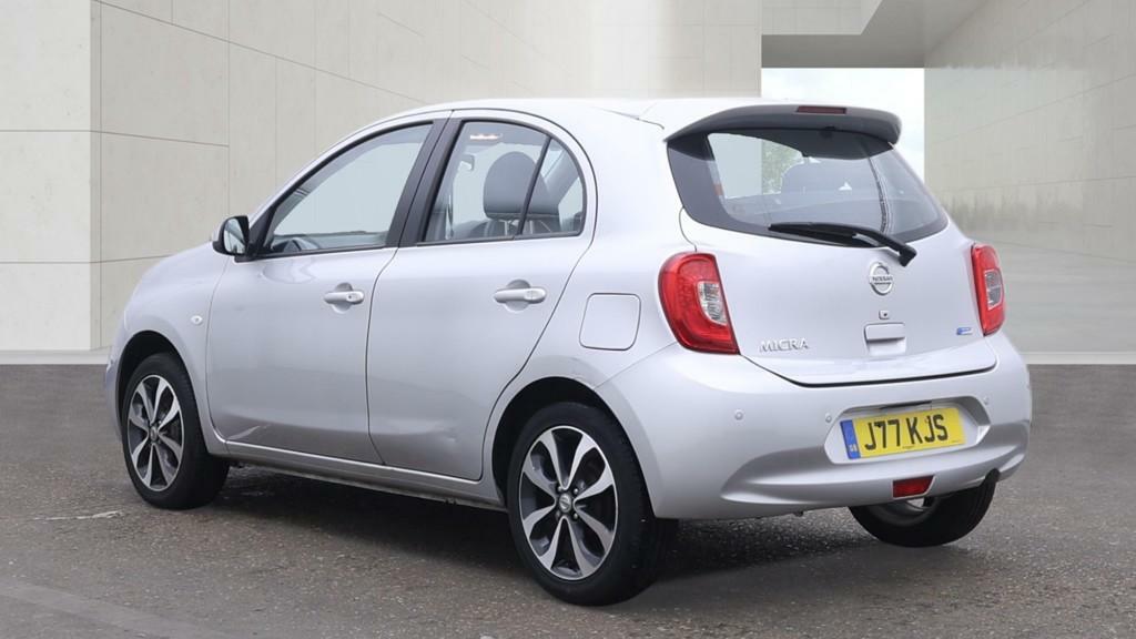 Nissan Micra Tekna Silver #4