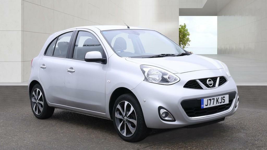 Nissan Micra Tekna Silver #2