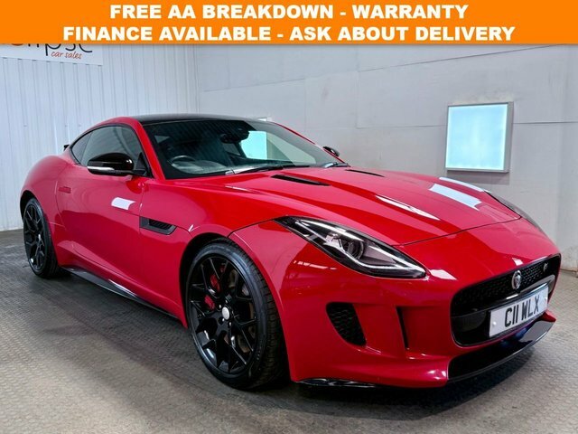 Jaguar F-Type 2016 3.0 V6 S Coupe Euro 6 Ss Red