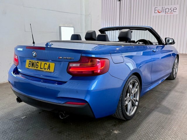 BMW 2 Series 2016 3.0 M235i Convertible Euro 6 Blue #6