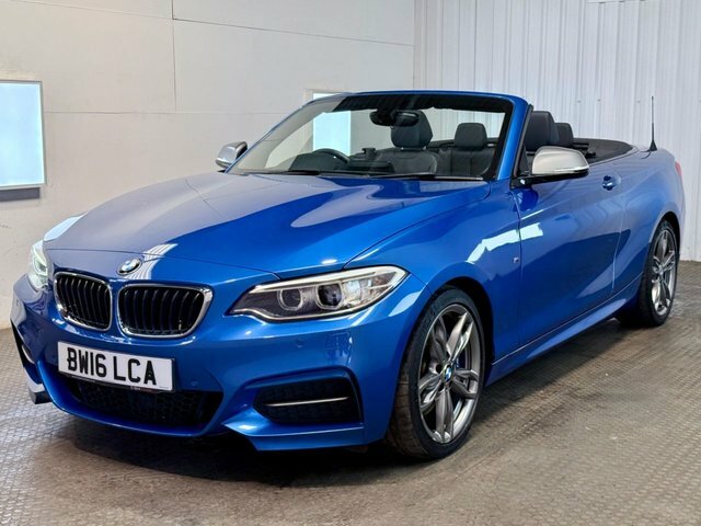 BMW 2 Series 2016 3.0 M235i Convertible Euro 6 Blue #3