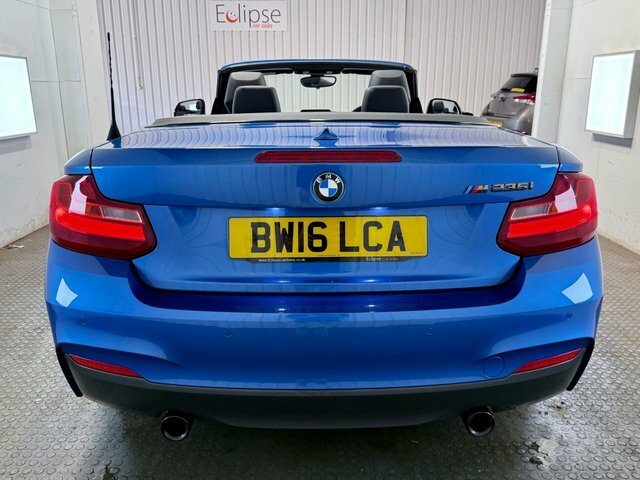 BMW 2 Series 2016 3.0 M235i Convertible Euro 6 Blue #5
