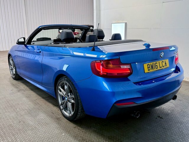 BMW 2 Series 2016 3.0 M235i Convertible Euro 6 Blue #4