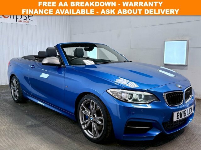 BMW 2 Series 2016 3.0 M235i Convertible Euro 6 Blue