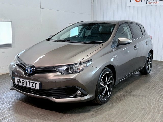 Toyota Auris 2018 1.8 Vvt-h Design Hatchback Hybrid Brown #3