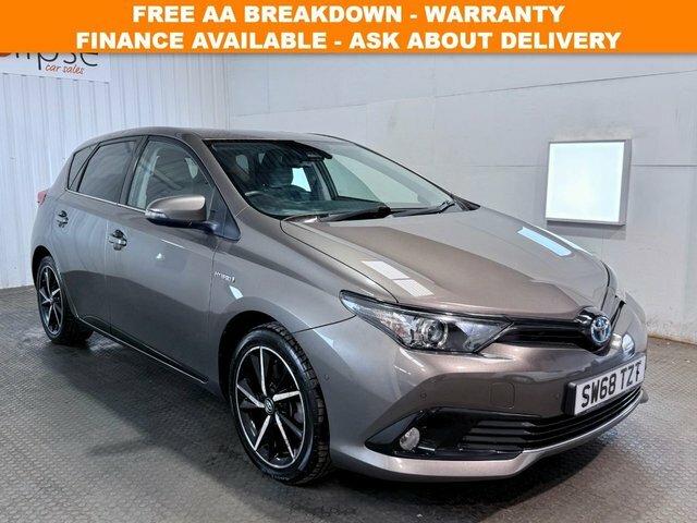Toyota Auris 2018 1.8 Vvt-h Design Hatchback Hybrid Brown