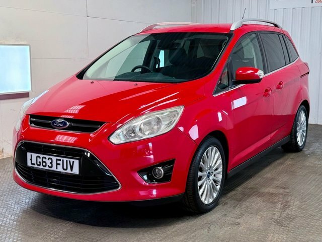 Ford Grand C-Max 2013 1.6 Tdci Titanium Mpv Euro Red #3