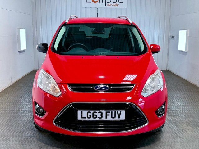 Ford Grand C-Max 2013 1.6 Tdci Titanium Mpv Euro Red #2