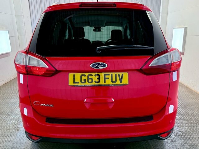 Ford Grand C-Max 2013 1.6 Tdci Titanium Mpv Euro Red #5