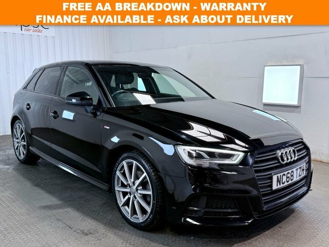Audi A3 2019 1.5 Tfsi Cod 35 Black Edition Sportback P NC68TZH Black