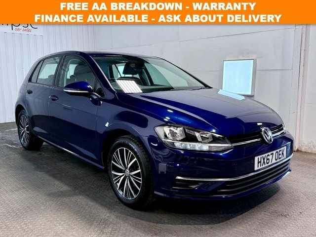 Volkswagen Golf 2017 1.4 Tsi Bluemotion Tech Se Nav Hatchback Blue