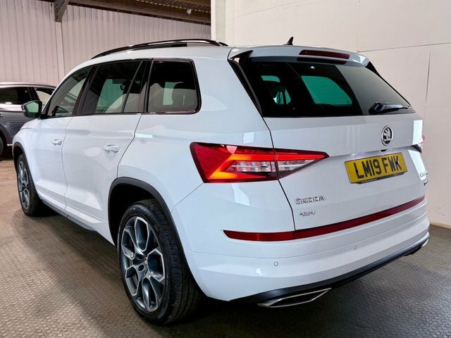 Skoda Kodiaq 2019 2.0 Bitdi Vrs Suv Dsg 4Wd Euro 6 White #4