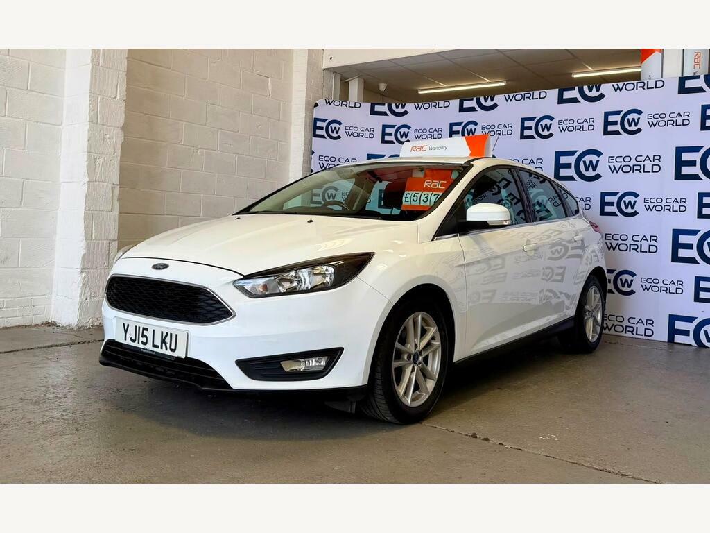 Ford Focus 1.0T Ecoboost Zetec Euro 6 S S YJ15LKU White