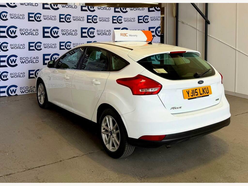 Ford Focus 1.0T Ecoboost Zetec Euro 6 S S YJ15LKU White #6