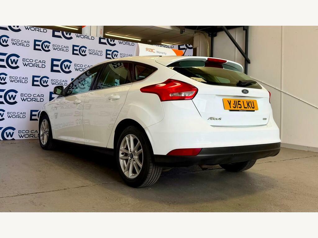 Ford Focus 1.0T Ecoboost Zetec Euro 6 S S YJ15LKU White #5