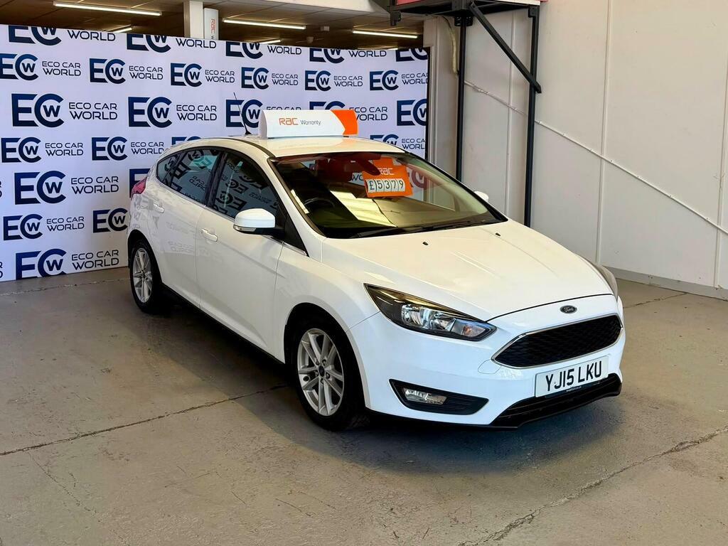 Ford Focus 1.0T Ecoboost Zetec Euro 6 S S YJ15LKU White #3