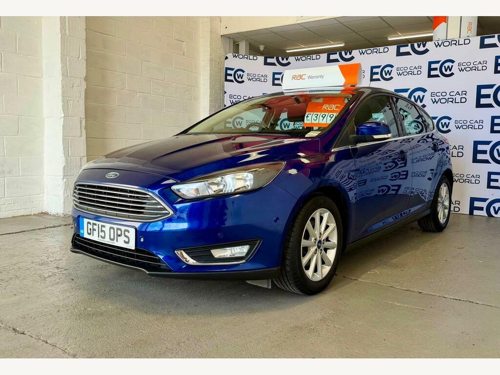 Ford Focus 1.0T Ecoboost Zetec Euro 6 Ss Blue #1
